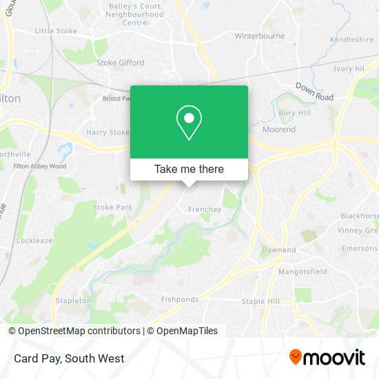 Card Pay map