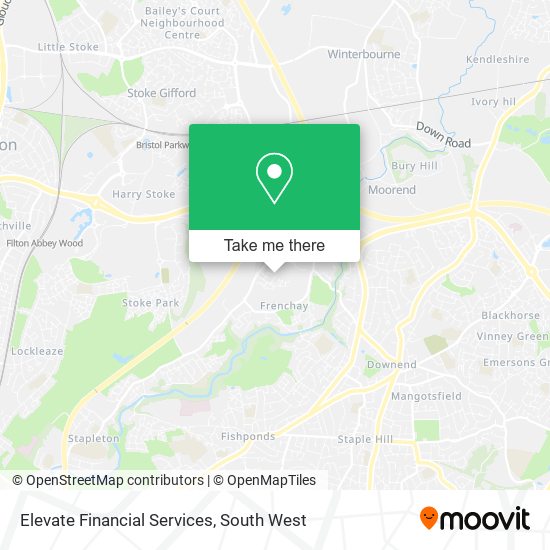 Elevate Financial Services map