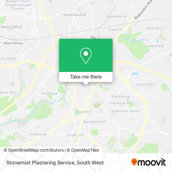 Stonemist Plastering Service map