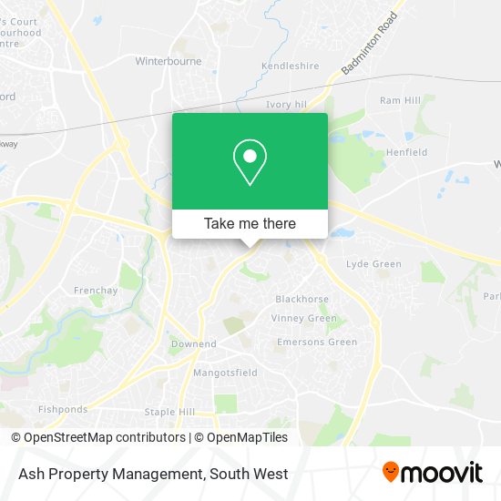 Ash Property Management map