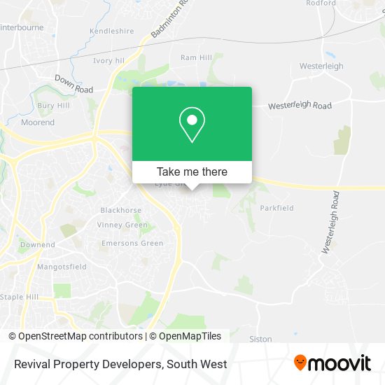 Revival Property Developers map