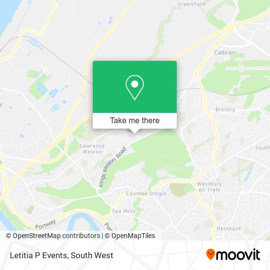 Letitia P Events map