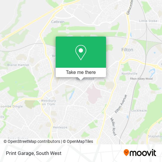 Print Garage map