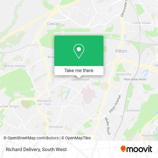 Richard Delivery map