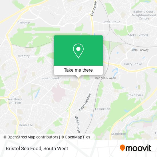 Bristol Sea Food map