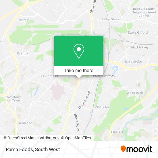 Rama Foods map