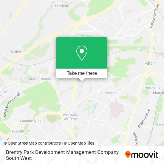 Brentry Park Development Management Company map