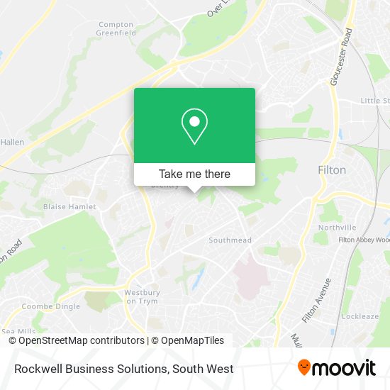 Rockwell Business Solutions map