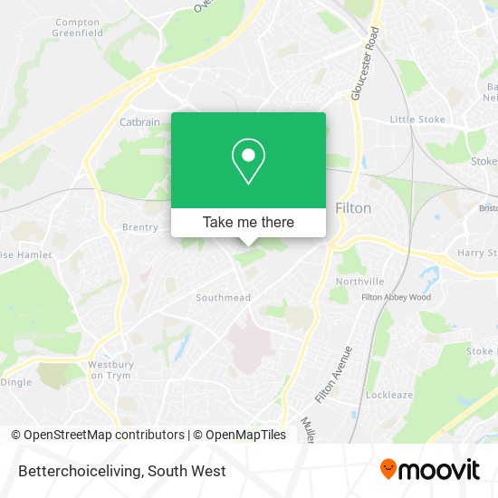 Betterchoiceliving map