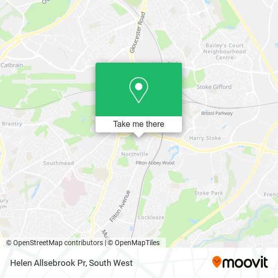 Helen Allsebrook Pr map