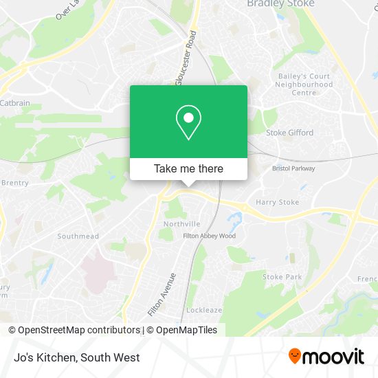 Jo's Kitchen map