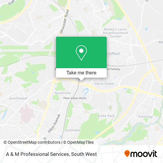 A & M Professional Services map