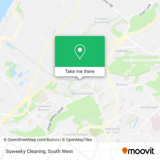 Sqweeky Cleaning map