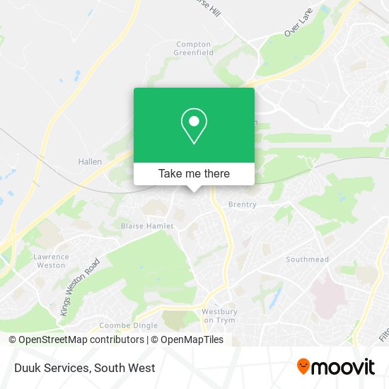 Duuk Services map