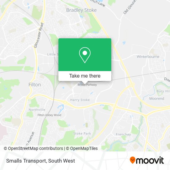 Smalls Transport map