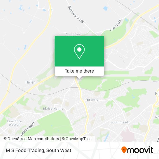 M S Food Trading map