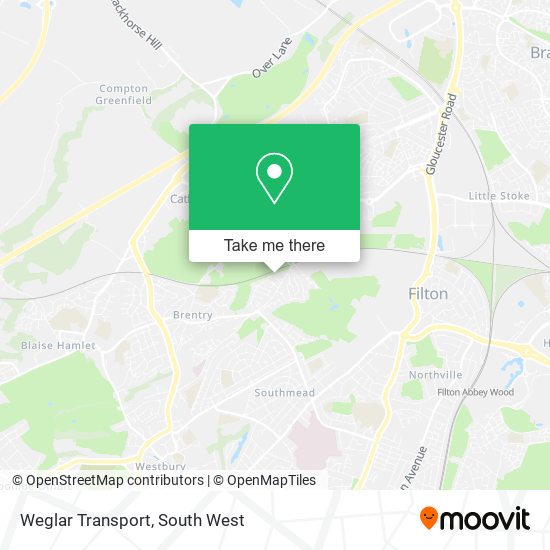 Weglar Transport map