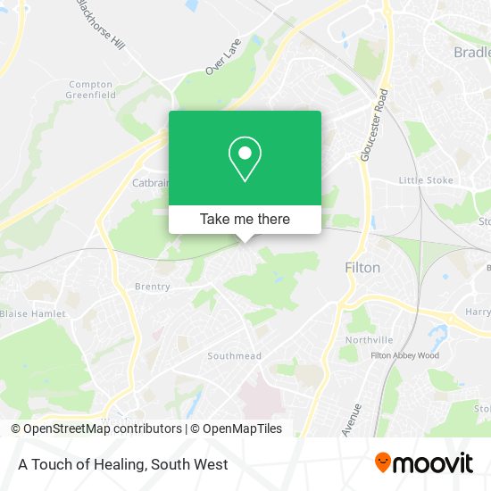 A Touch of Healing map