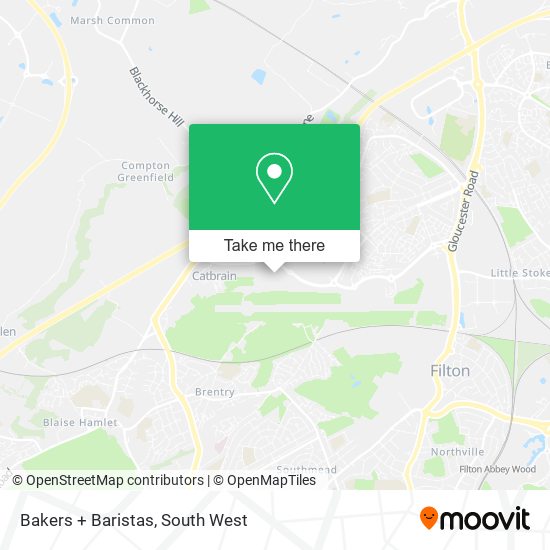 Bakers + Baristas map