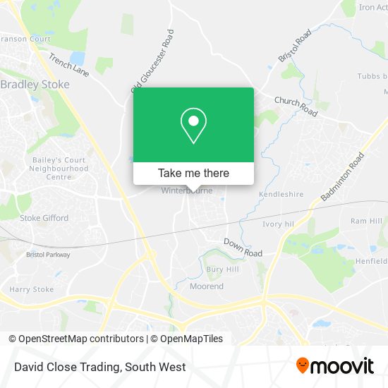 David Close Trading map