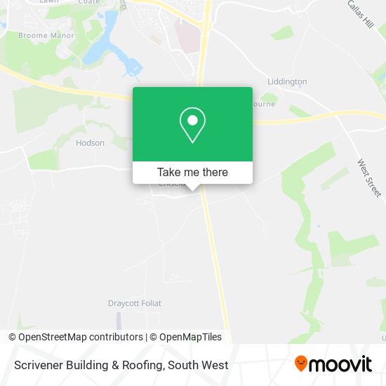 Scrivener Building & Roofing map