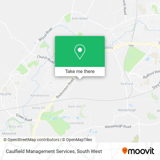 Caulfield Management Services map