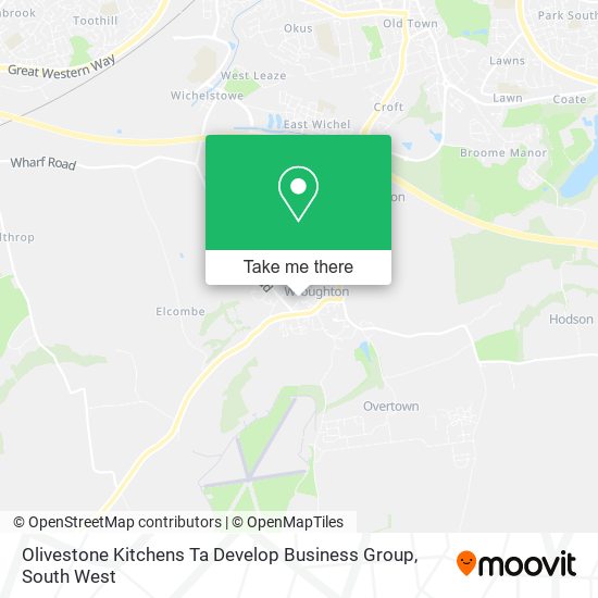 Olivestone Kitchens Ta Develop Business Group map