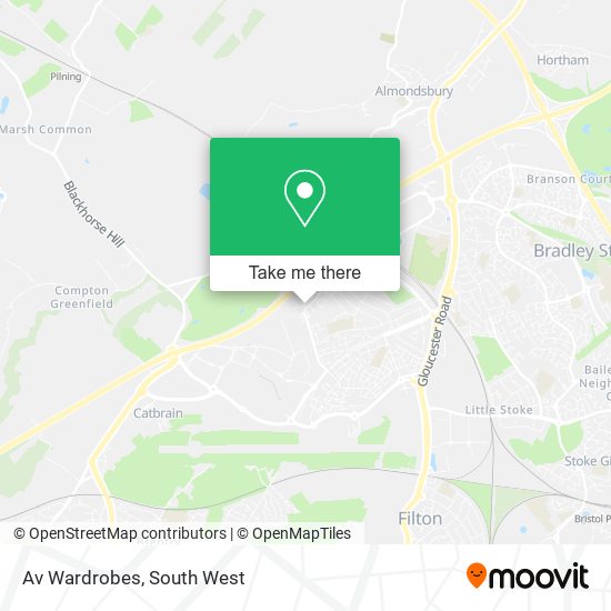 Av Wardrobes map