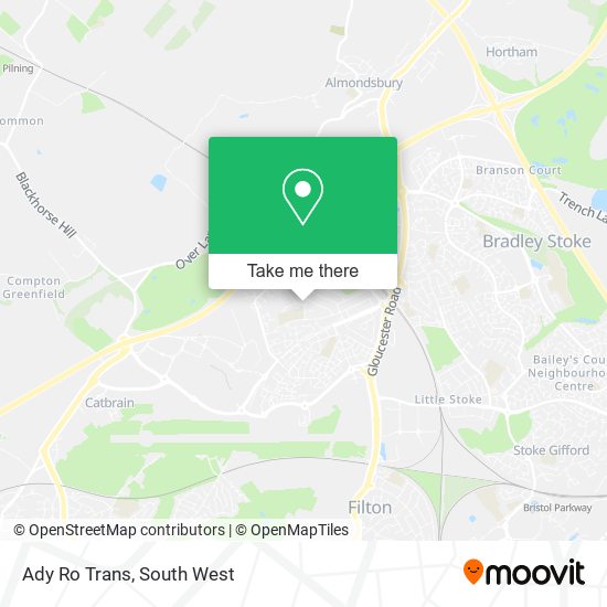 Ady Ro Trans map