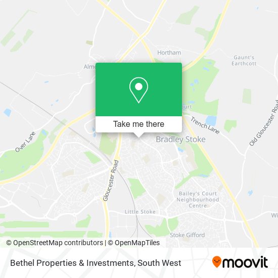 Bethel Properties & Investments map