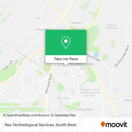 Rea Technological Services map