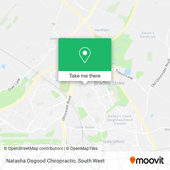 Natasha Osgood Chiropractic map