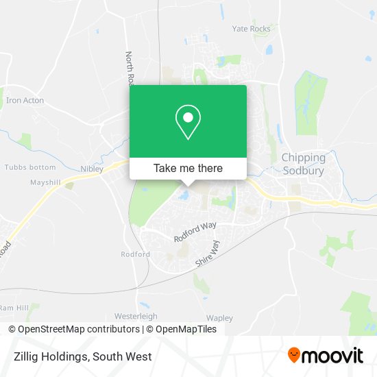 Zillig Holdings map