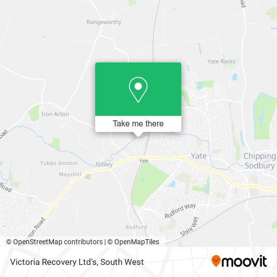 Victoria Recovery Ltd's map