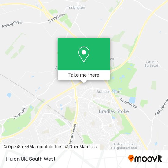 Huion Uk map