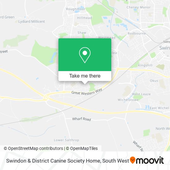Swindon & District Canine Society Home map