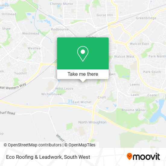 Eco Roofing & Leadwork map
