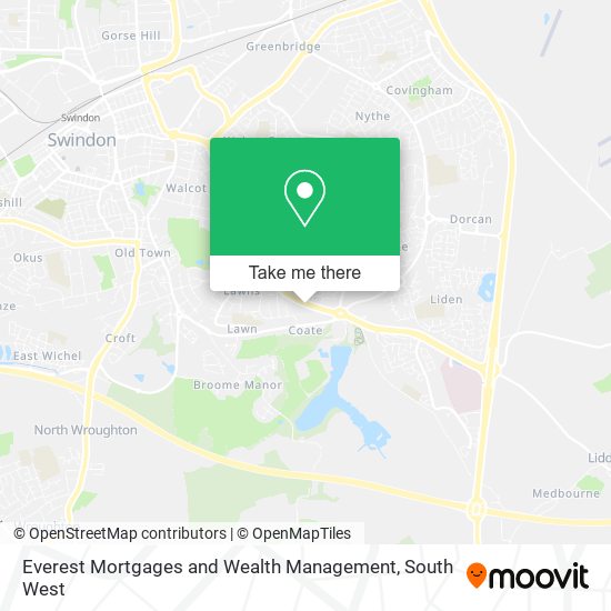 Everest Mortgages and Wealth Management map