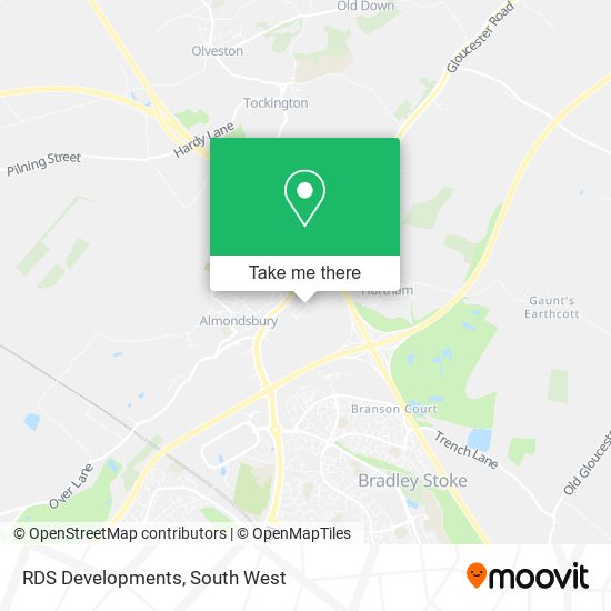 RDS Developments map