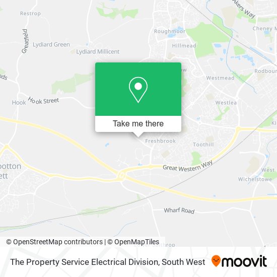 The Property Service Electrical Division map