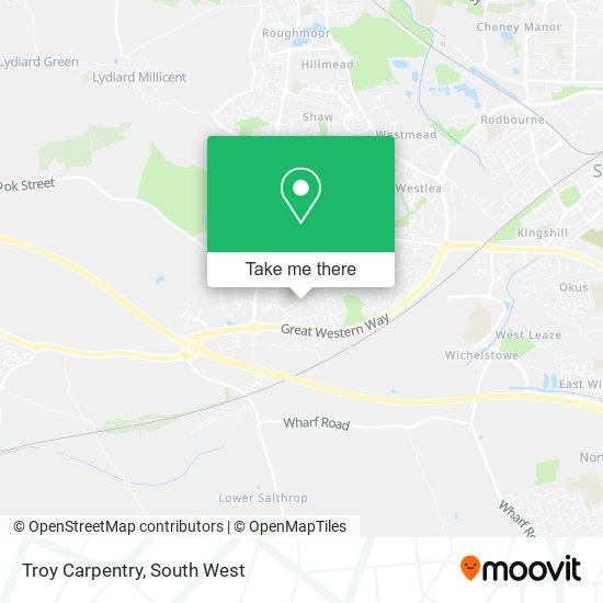 Troy Carpentry map