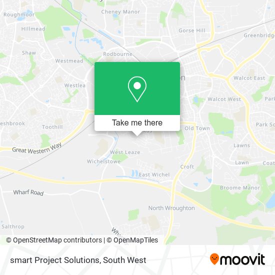 smart Project Solutions map