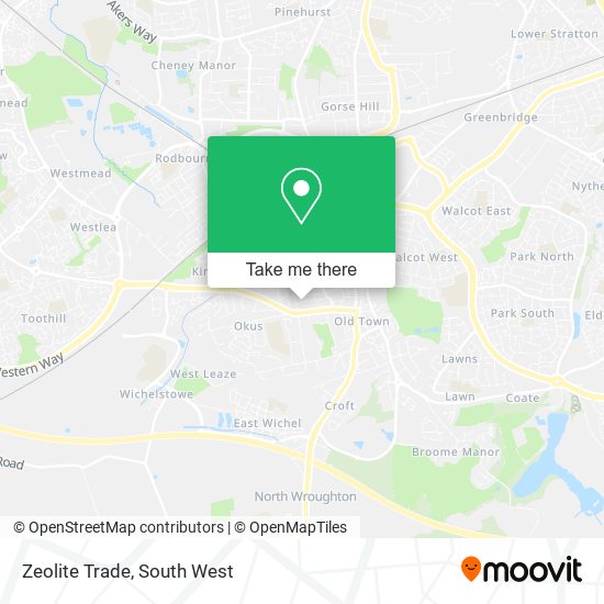Zeolite Trade map