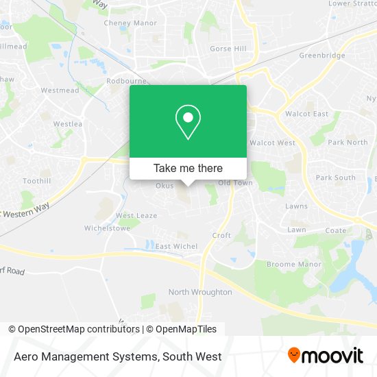 Aero Management Systems map