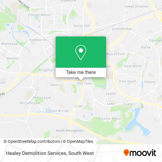 Healey Demolition Services map