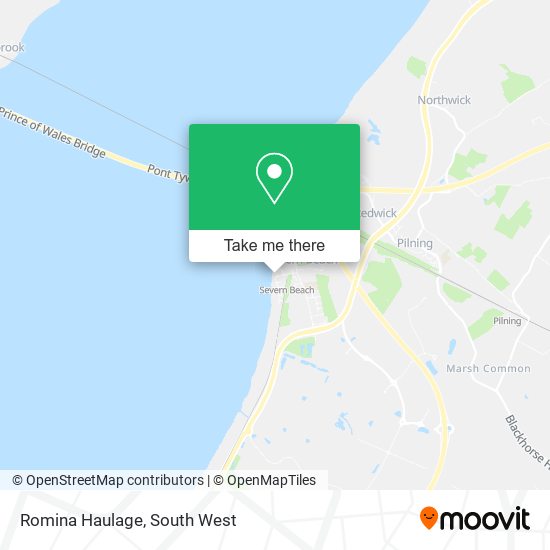 Romina Haulage map