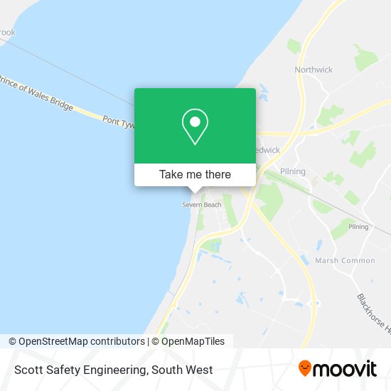 Scott Safety Engineering map