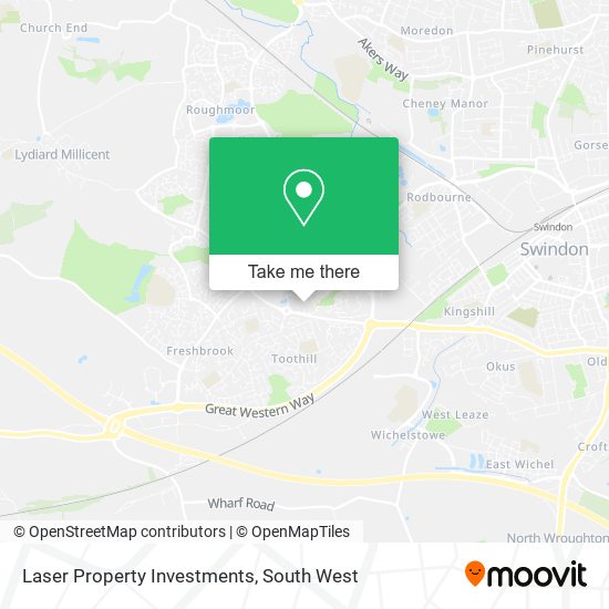 Laser Property Investments map