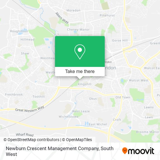 Newburn Crescent Management Company map