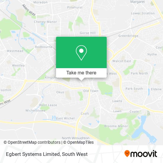 Egbert Systems Limited map